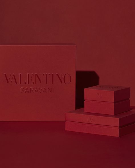 Red Valentino Bag, Valentino Packaging, Red Brand Identity, Valentino Aesthetic, Woman In Gold, Vintage Valentino, Studded Sneakers, Isometric Art, Oxford Boots