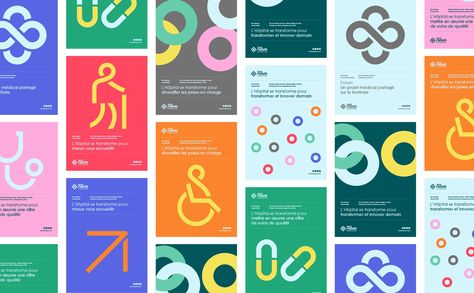 Hospital Novo - Visual identity :: Behance Graphic Design News, Design Campaign, Adobe Illustrator Design, New Hospital, Brand Architecture, Hospital Design, Brand Kit, Design Research, Dream Design