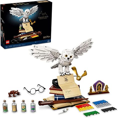 Hedwig harry potter lego set The Golden Snitch, Hedwig Owl, Harry Potter Lego Sets, Harry Potter Hogwarts Castle, Lego Hogwarts, Harry Potter Set, Shop Lego, Harry Potter Icons, Golden Snitch