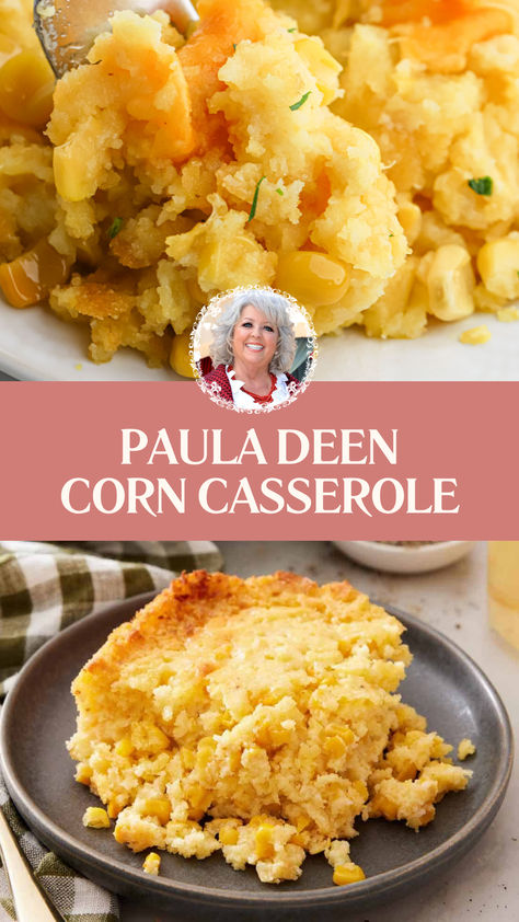 Paula Deen Corn Casserole Paula Deens Jiffy Corn Casserole, Corn Casserole With Jif, Jiffy Corn Casserole Allrecipes, Corned Bread Casserole, Paula Dean Corn Casserole Jiffy, Corn Casserole With Corn Flakes, Corn Casserole Jiffy Cheese, Corn Casserole Sweet, Cream Cheese And Corn Casserole