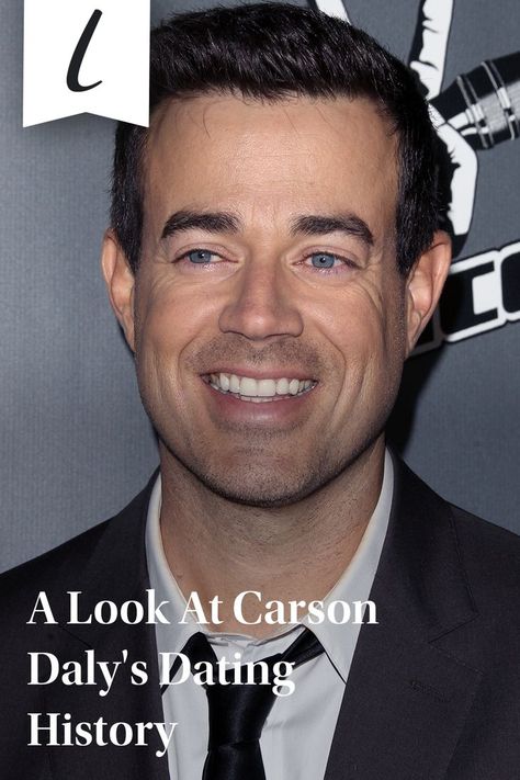 Carson Daly might be a staple of morning television due to his gig as a co-host on "The Today Show." However, long before he was reporting on news stories, Daly was one of the voices of a young generation as the host of the popular MTV music video countdown series "TRL." #carsondaly #celebrities Carson Daly, Mtv Music, Today Show, News Stories, The List, Mtv, Music Videos, The Voice, Look At