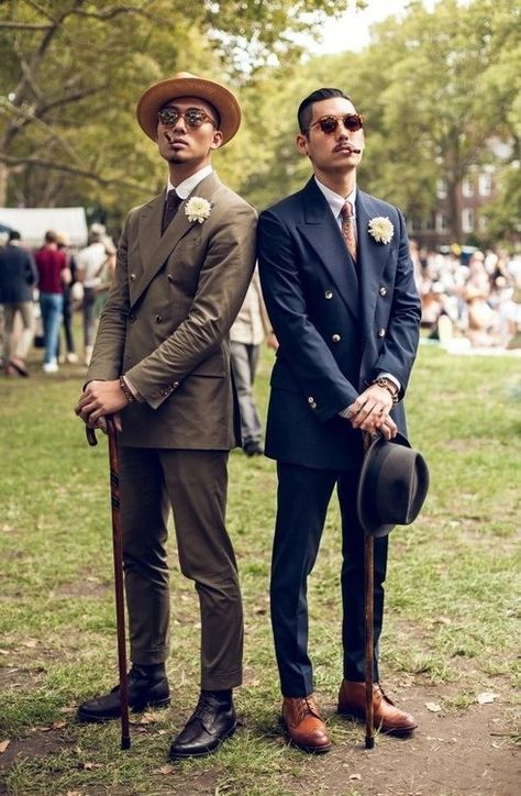 Fashion Jazz Age Lawn Party, Gentleman Mode, Renew Vows, Der Gentleman, Lawn Party, Brogue Boots, Suits Men, Jazz Age, Dapper Men