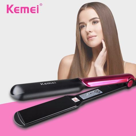 Kemei Multifunctional Electric Magic Hair Styling Tool Portable Size Handheld Electric Hair Curler Hair Straightener Electric Magic, Electric Hair Curlers, Curler Hair, Hair Styling Tool, Magic Hair, Electric Hair, Hair Curler, Hair Curlers, Hair Styling