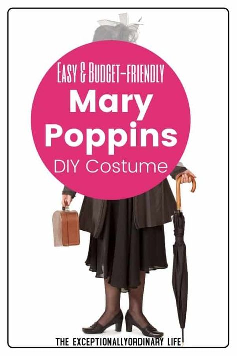 Mary Poppins inspired DIY costume #MaryPoppins #costumeDIY #outfit #dress #budgetfriendly #Halloween #savemoney #frugal #cheap #hacks #ideas #inspiration Diy Mary Poppins Costume, Mary Poppins Outfit, Cheap Hacks, Mom Organization, Bedroom Makeover Diy, Mary Poppins Costume, 1 Billion Dollars, Budget Friendly Diy, Boys Bedroom Makeover