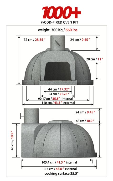 Pizza Oven Dimensions, Pizza Wood Fired Oven, Wood Fired Pizza Oven Diy, Pizza Oven Outdoor Plans, Wood Fire Pizza Oven, Earth Oven, Wood Fire Oven, Italian Pizza Oven, Pizza Oven Fireplace