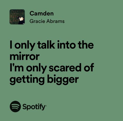 Camden Gracie Abrams, Gracie Abrams Lyrics, Meaningful Lyrics, Me Too Lyrics, Gracie Abrams, Folk Song, Just Lyrics, Song Quotes, Pretty Lyrics