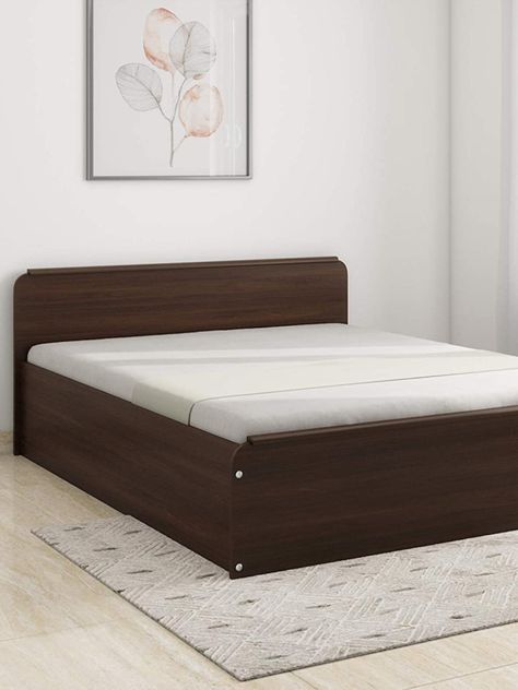 Shop Now   #HomeDecor #HomeDecorLo #HomeStore #Bed #ForHome Double Bed Designs Simple, Simple Box Bed Designs, Simple King Size Bed Design, Bed Back Side Design, Simple Bed Design Woods, Box Bed Designs Wooden, Simple Bed Design Indian, Double Bed Design Wooden Modern, Simple Bed Design Modern