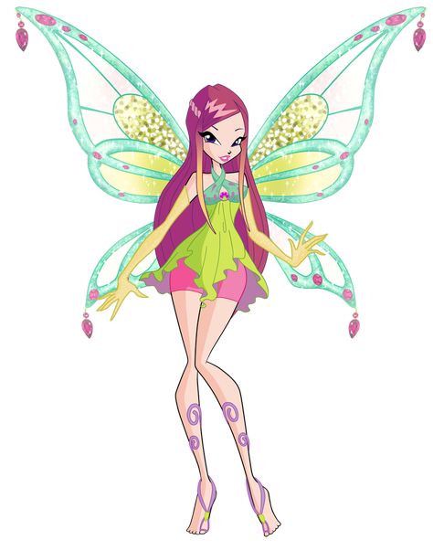 Roxy Enchantix by Winx-Rainbow-Love Twilight Equestria Girl, Klub Winx, Bloom Winx Club, Club Poster, Fairy Artwork, Mlp My Little Pony, Winx Club, Magical Girl, Roxy