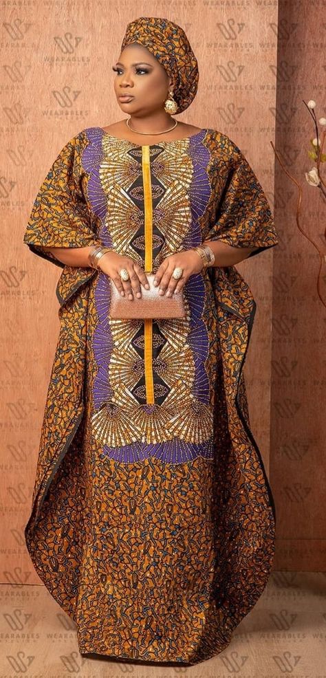 African Dresses For Grandmother, Bubu Long Gown With Ankara, Ankara Bubu Dress, Yakoema Fashion Ankara Bubu, Campala Boubou, Latest Bubu Gown Style 2022, Ankara Boubou Styles For Women 2022, African Head Dress, African American Fashion