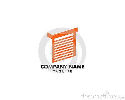 Roller Shutter Door, Door Logo, Icon Template, Roller Shutters, Shutter Doors, Logo Icon, Logo Illustration, Logo Icons, Shutters