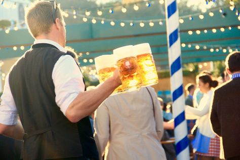 Beer is everything in Germany, & the best way to experience it is at a beer garden. Here's a few things to keep in mind before heading to the beer garden. Vegan Oktoberfest, Beer Facts, Oktoberfest Germany, Beer Tent, Craft Beer Festival, Oktoberfest Beer, Oktoberfest Party, Bayern Munchen, Free Beer