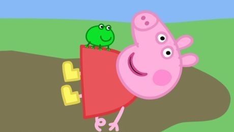 Peppa And George, Grandpa Pig, Peppa Pig Funny, Pig Showing, Frog House, Peppa Pig Birthday Party, In Meme, Frog Pictures, Funny Pigs