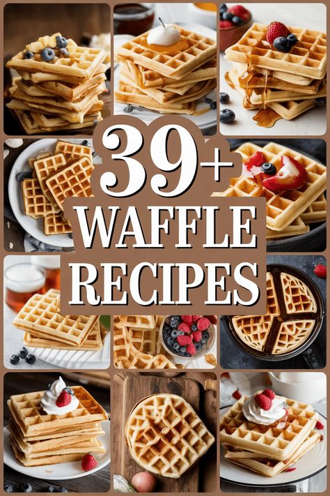 Brighten your breakfast with these delightful waffle recipes. From fluffy classics to chocolate chip wonders each recipe is sure to bring a smile. Imagine maple syrup and fresh fruit topping your warm waffles. Perfect for family mornings or special occasions. Waffles pancakes breakfast ideas joy food love! https://ostrali.com/foodr/waffle-recipes Maple Waffles Recipe, Pineapple Waffles, Polenta Waffles, American Waffles, Pancakes Breakfast Ideas, Mini Waffle Maker Recipes, Dinner Waffles, Waffle Mix Recipes, Carrot Cake Waffles