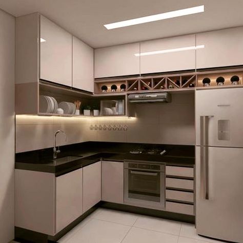 Desain Pantry, Kitchen Modular, Kabinet Dapur, Kitchen Cabinets Decor, Modern Kitchen Interiors, Kitchen Interior Design Decor, Diy Kitchen Storage, Kitchen Interior Design Modern, 아파트 인테리어