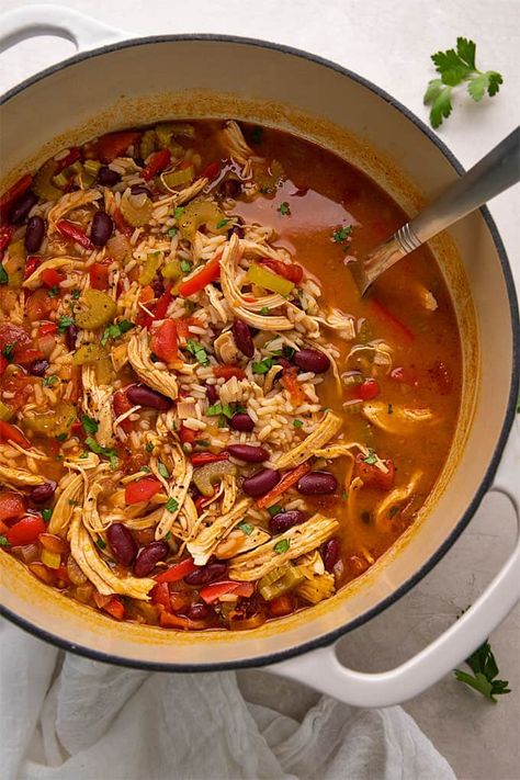 Creole Stewed Chicken, Cajun Chicken Soup Recipes, Cajun Chicken And Rice Soup, Healthy Creole Recipes, Cajun Stewed Chicken, Cajun Chicken Stew New Orleans, Cajun Stew Recipes, Creole Soup Recipes, Chicken Stews And Soups