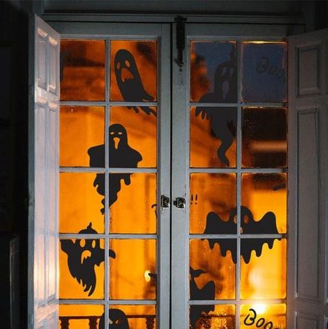 Halloween Window Decals, Halloween Decorations Uk, Halloween Windows, Car Kitchen, Halloween Decals, Halloween Window, Fun Halloween Decor, Wall Vinyl, Custom Paint Jobs