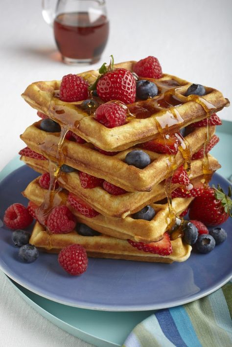 Waffles – Pamela's Products Makanan Diet, Food Babe, Pancake Mix, Sweet Snacks Recipes, Waffle Recipes, Free Breakfast, Gluten Free Baking, Food Obsession, Cafe Food