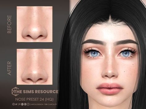 Nose Tattoo, Sims 4 Piercings, Sims 4 Tattoos, Makeup Cc, Pelo Sims, Free Sims 4, Sims 4 Cc Makeup, Sims 4 Body Mods, Sims 4 Toddler