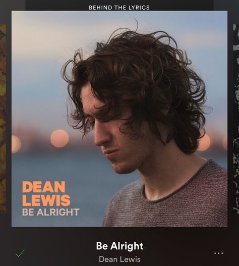 Be Alright - Dean Lewis Be Alright Lyrics, Dean Lewis, Music Poster Ideas, Be Alright, Music Album Covers, Music Album Cover, Folk Music, Music Album, Film Serie