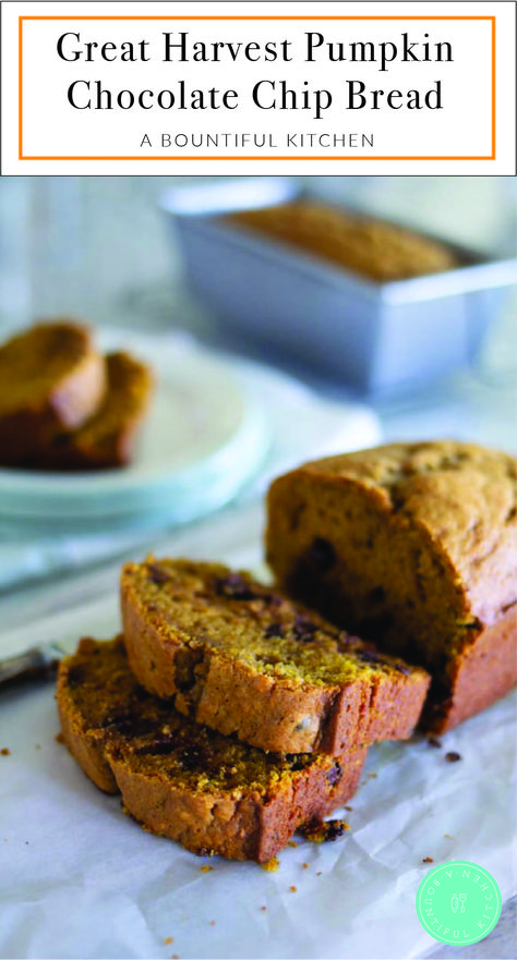 Pumpkin Bread Great Harvest, Copycat Great Harvest Pumpkin Bread, Pumpkin Chocolate Chip Bread Great Harvest, Great Harvest Pumpkin Chocolate Chip Bread, Pumpkin Harvest Loaf, Great Harvest Pumpkin Bread, Harvest Pumpkin Bread, Great Harvest Pumpkin Chocolate Chip, Great Harvest Bread Company Copycat Recipes