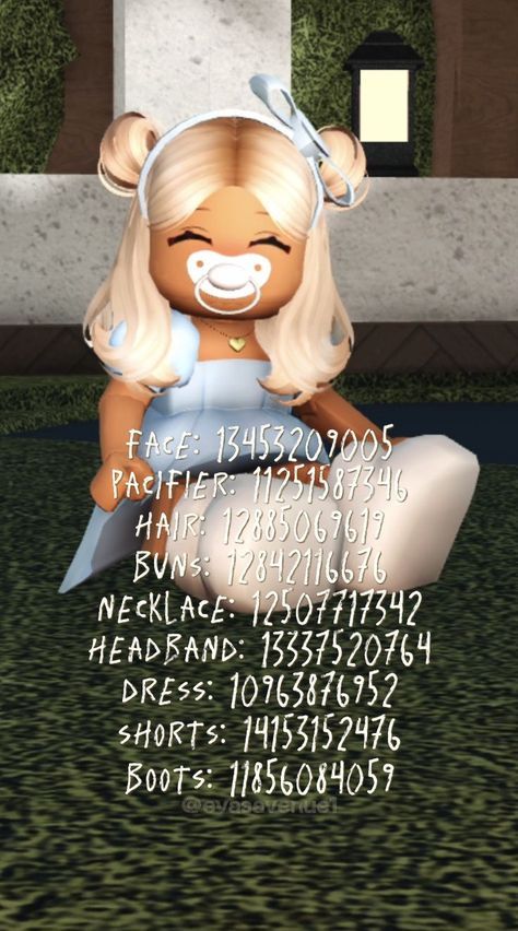 Bloxburg Blonde Hair Codes, Fete Emo, Blocksburg Outfit Codes￼, Baby Decals, Preppy Baby, Bloxburg Decals Codes Aesthetic, Preppy Decal, Pic Code, Black Hair Roblox