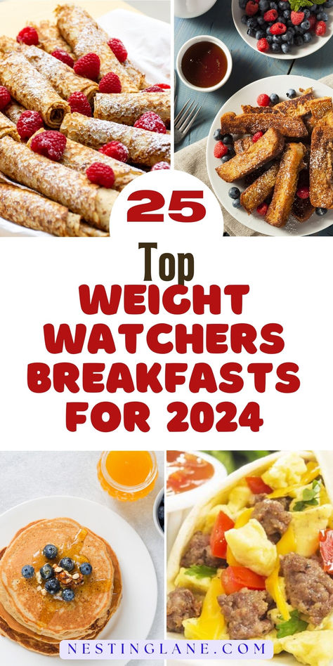 Kickstart 2024: Top 25 Weight Watchers Breakfasts For Energy graphic Weight Watcher Breakfasts Ideas, Zero Point Weight Watcher Breakfast Ideas, Ww Make Ahead Breakfast, Low Point Ww Breakfast, Ww Breakfast Ideas 2023, High Protein Low Ww Points, Weightwatchers Recipes Breakfast, 2024 Weight Watchers, Weight Watcher For Diabetics