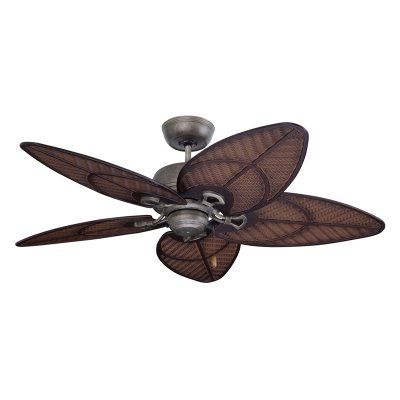 Emerson CF621 Batalie Breeze 52 in. Ceiling Fan Tropical Ceiling Fans, Three Season Porch, Bronze Ceiling Fan, Best Ceiling Fans, Antique Stain, Ireland Homes, Hunter Douglas, Kathy Ireland, Fan Accessories