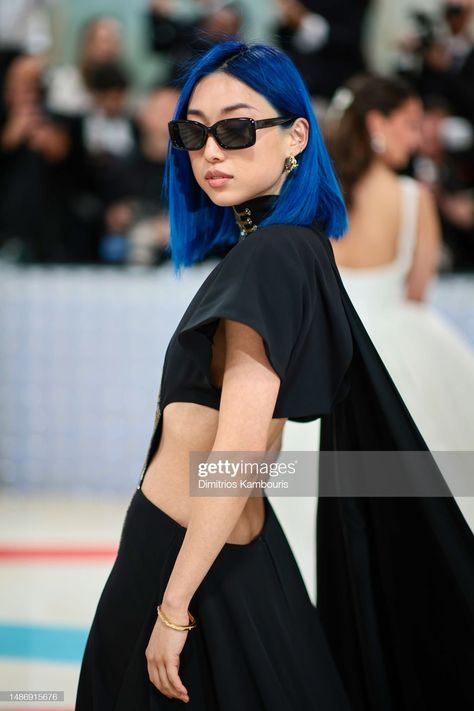 Margaret Zhang attends The 2023 Met Gala Celebrating "Karl Lagerfeld:... News Photo - Getty Images Renée Elise Goldsberry, Vogue New York, Margaret Zhang, Caroline Trentini, Met Gala Dresses, 2024 Aesthetic, Grace Elizabeth, Vogue China, The Met Gala