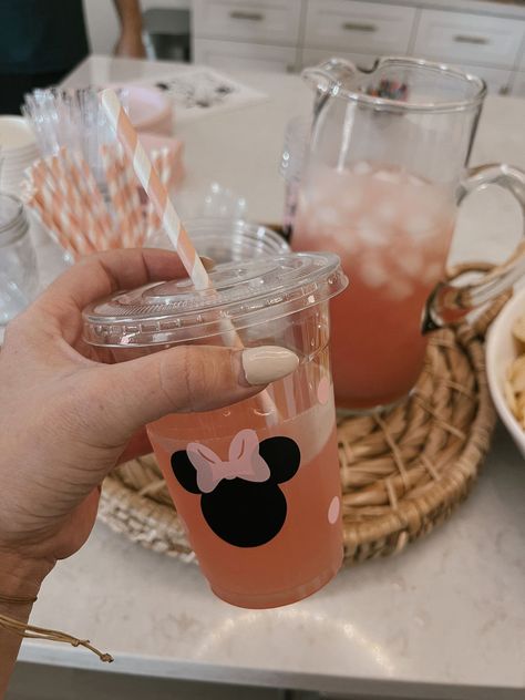 Tea For Two Minnie Birthday Party, Minnie Mouse Kids Table, Minnie Mouse Party Table Decor, Minnie Third Birthday Party, Toodles Minnie Birthday Party, Girly Mickey Mouse Party, Minnie Mouse Birthday Party Ideas Pink, Minnie Mouse Party 3rd Birthday, Minnie Mouse And Friends Birthday Party