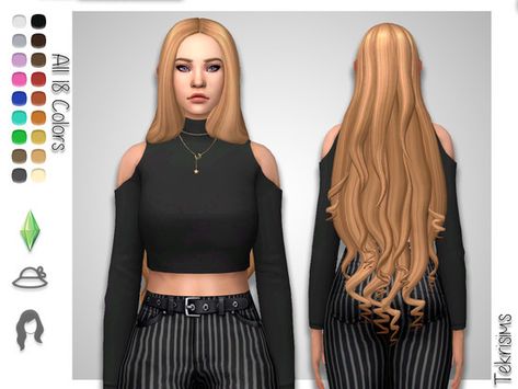 4 Hairstyles, Cc Hair, Cc Clothes, Pelo Sims, Sims 4 Mm Cc, Prom 2020, Princess Hair, Sims 4 Mm, The Sims 4 Download