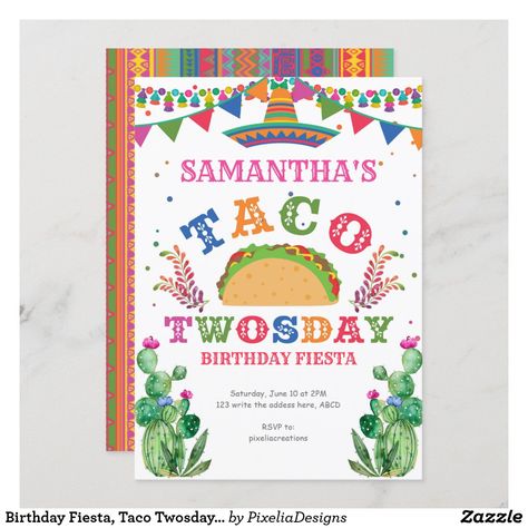 Birthday Fiesta, Taco Twosday, 2nd birthday Invitation Taco Twosday Birthday, Boy 2nd Birthday, Taco Twosday, Birthday Fiesta, 95 Birthday, Halloween Birthday Invitations, 55th Birthday, 21st Birthday Invitations, Taco Party