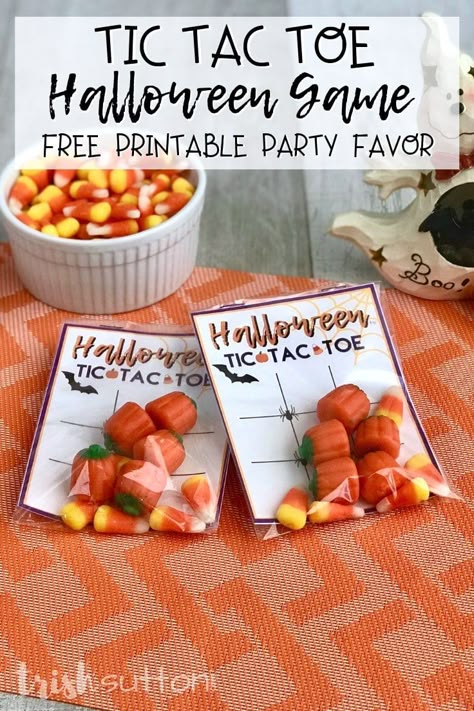 Halloween Tic Tac Toe, Halloween School Treats, Halloween Class Party, Free Printable Halloween, School Halloween Party, Halloween Classroom, Halloween Games For Kids, Harvest Party, Fall Fest