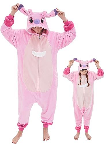 Anime Onesie, One Piece Costume, Lilo And Stitch Characters, Adult Onesie Pajamas, Cute Pajama, Onesie Costumes, Animal Onesie, Pink Stitch, One Piece Cosplay