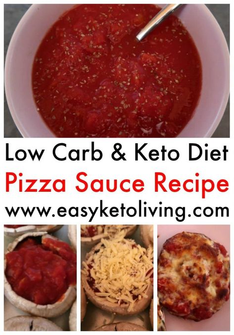 Low Carb Pizza Sauce Recipe - How To Make Easy Keto Pizza Sauce Low Carb Pizza Sauce Recipe, Low Carb Pizza Sauce, Make Pizza Sauce, Keto Pizza Sauce, Diet Pizza, Keto Sauces, Easy Keto Diet, Pizza Sauce Recipe, Low Carb Ideas