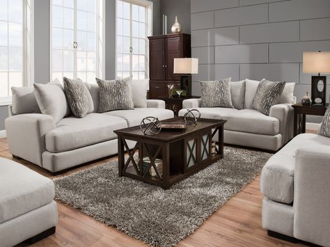 Oslo Linen Collection Living Room Decor Neutral, Rustic Farmhouse Living Room, Trendy Living Rooms, Neutral Living Room, Brown Living Room, Living Room Collections, Farmhouse Decor Living Room, Living Room Set, Living Room Diy