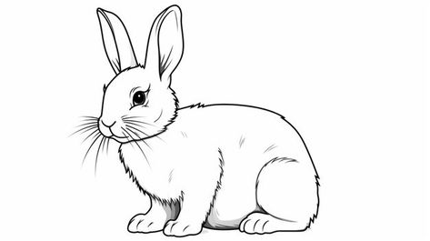 Page 4 | Rabbit Drawing Images - Free Download on Freepik Drawing Of A Rabbit, Rabbit Clipart Black And White, Rabbit Clipart, Rabbit Drawing, Leaf Clipart, Clipart Black And White, Business Card Maker, Card Banner, Drawing Images