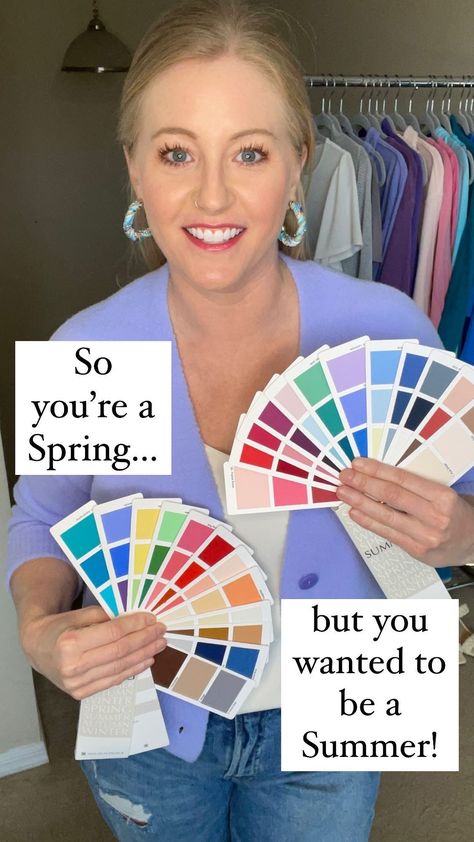 Were you hoping to be a Summer but found out you’re a Spring?! 🙀 Here’s my top tips to live your best Summer inspired life while honoring… | Instagram Seasonal Color Analysis Spring, House Of Colour Spring, Spring Color Analysis, Bright Spring Color Palette, Hoc Spring, Hoc Summer, True Spring Color Palette, Light Spring Color Palette, True Spring Colors