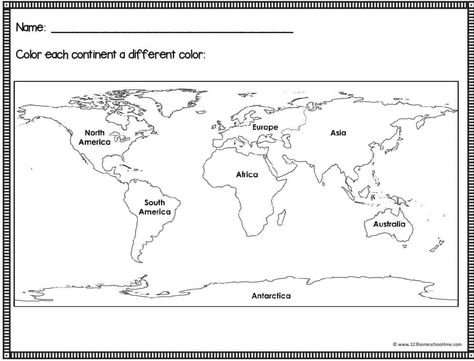 printable world map with continents labeled World Map With Continents, Geography Games For Kids, Map Of Continents, Free Printable World Map, Printable World Map, World Map Continents, Human Body Projects, World Map Printable, Word Games For Kids