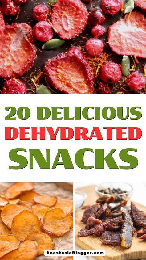 Uncover a variety of nutritious dehydrator recipes with this collection of 20 ideas. Delve into the world of food dehydration and find inspiration for creating delicious snacks using fruits and vegetables. Whether you're a seasoned dehydrating enthusiast or a beginner looking to try something new, these recipes offer a range of options to satisfy your cravings. From sweet fruit leathers to savory veggie chips, there's something for everyone to enjoy. Keto Beef Jerky Recipe, Dehydrator Snacks, Veggies Snacks, Dehydrator Recipes Fruit, Best Food Dehydrator, Dehydrating Food Storage, Fruit Leather Recipe, Food Dehydration, Beef Jerky Recipes