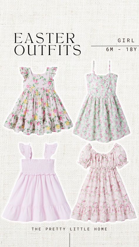 Shop Floral Ruffle Sundress and other curated products on LTK, the easiest way to shop everything from your favorite creators. Toddler Easter Outfit, Easter Outfit Ideas, Baby Easter Outfit, Easter Dresses For Toddlers, Easter Outfit For Girls, Inspo Fits, Girls Easter Dresses