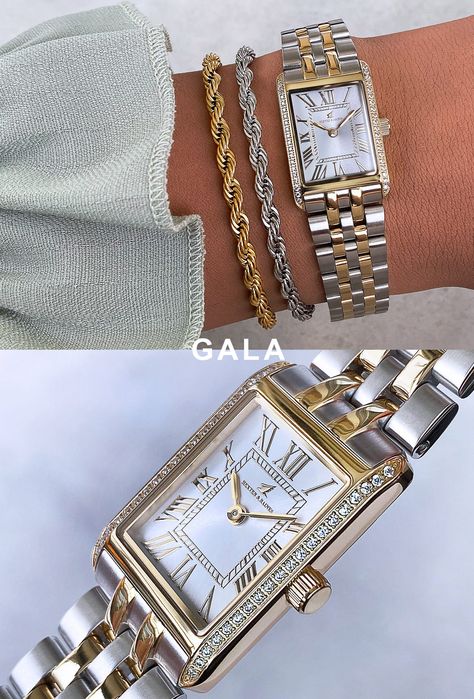 Trendy Watches Women, Chic Jewelry Classy, Pretty Watches, Queens Jewels, Gala Design, Timeless Watches, Trendy Watches, Affordable Watches, Luxe Jewelry