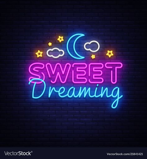 Ambiguous Quotes, Good Night Beautiful, Goodnight Moon, Neon Quotes, Commercial Signs, Slaap Lekker, Quick Quotes, Good Night Moon, Event Exhibition