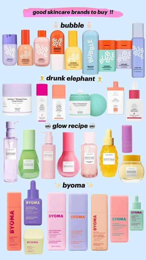 skincare and makeup Bubble Face Care, Skin Care Bubble, Teen Skincare Routine, Drunk Elephant Skincare, Preppy Skincare, Skin Care Routine Order, Natural Face Skin Care, Sephora Skin Care, Skincare Inspiration