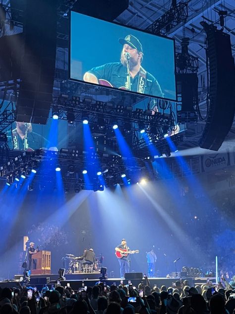 Concert Aesthetic Country, Luke Combs Wallpaper Aesthetic, Luke Combs Aesthetic, Luke Combs Wallpaper, Country Concert Aesthetic, Country Music Aesthetic, Morgan Wade, Luke Combs Concert, Jordan Davis