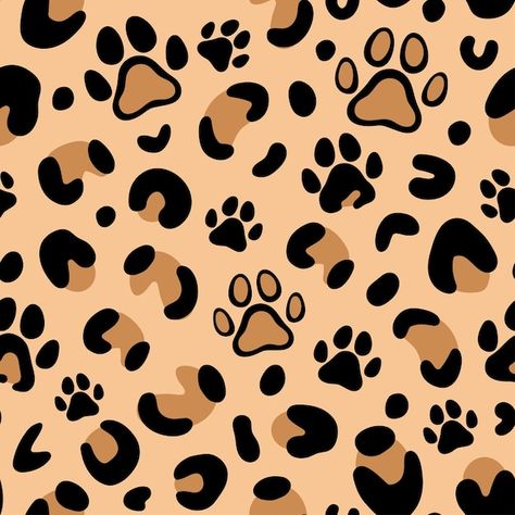 Leopard Vector, Cat Paw Pattern, Ring Wallpaper, Paw Wallpaper, Abstract Love, Paw Pattern, Chinese Ink, Watch Wallpaper, Rose Vintage