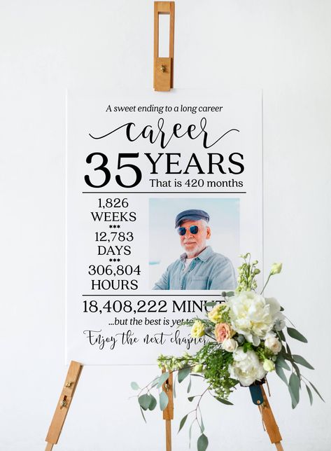 Retirement Yard Signs, Ups Retirement Party Ideas, Retirement Board Ideas, Office Retirement Party Ideas, Retirement Poster Ideas, Retirement Party Ideas For Women Theme, Retirement Signs Ideas, Diy Retirement Party Decorations, Retirement Centerpiece Ideas