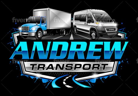 I will design trucking business, dispatcher, transport, truck logo Dispatch Logo, Car Detailing Logo, Truck Logo, Trucking Business, Transport Truck, Detailing Logo, Transport Companies, All Cars, Logo Design Services