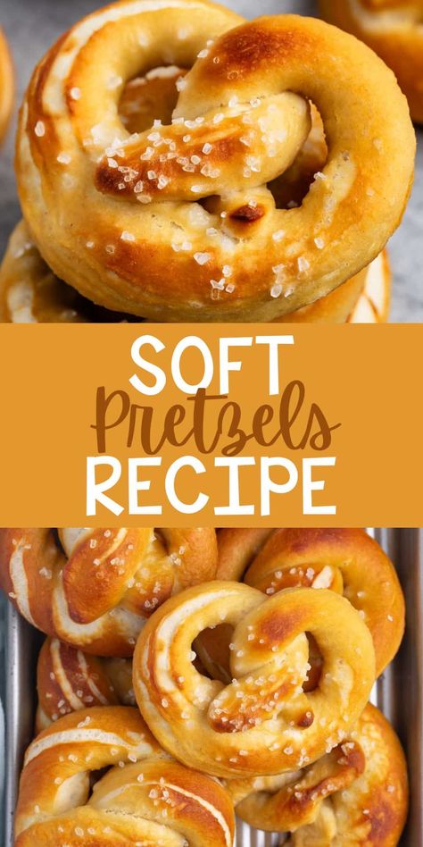 Craving soft, doughy pretzels from scratch? This easy homemade soft pretzel recipe is a game-changer! You'll be stunned at how simple it is to make these salty, chewy treats from scratch. Perfect for snacking or dunking in your favorite dips! Homemade Salty Snacks, Homemade Pretzels Recipe, How To Make Pretzels, Homemade Pretzel, Pretzel Recipe, Soft Pretzel Recipe, Dessert From Scratch, Baking Soda Bath, Crazy For Crust