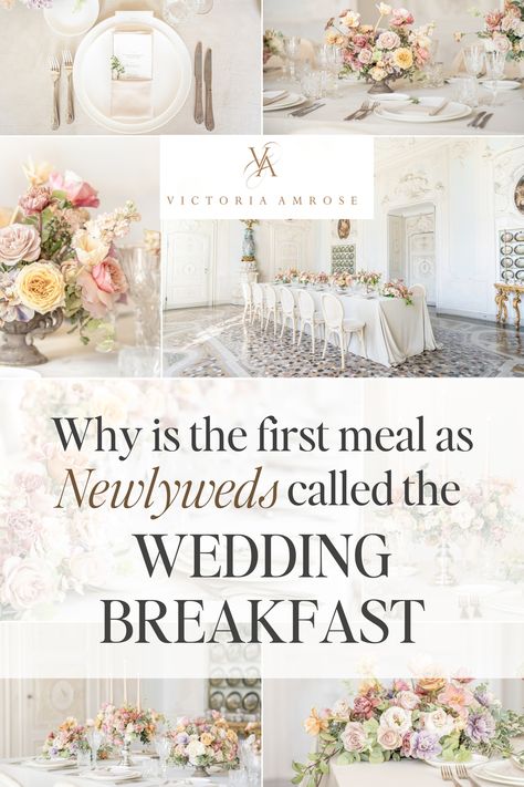 Have you ever wondered why the first meal after saying 'I do' is called the wedding breakfast? Learn the origin of this cherished UK tradition and find out why it's a must-have for any wedding celebration. After Wedding Breakfast, Traditional Wedding Who Pays For What, Wedding Meal Choice Indicator, British Wedding Traditions, Wedding Day Schedule Uk, Everything You Need To Know About Planning A Wedding, British Wedding, Bachelor/bachelorette Party, European Wedding