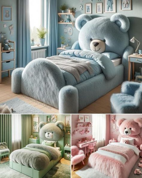 Bear Bed, Cute Teddy Bear, Cute Teddy, Cute Teddy Bears, Pet Beds, Home Decor Ideas, Decor Ideas, Teddy Bear